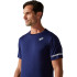 Camiseta ASICS Court SS Hombre Blue
