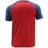 Camiseta colorida com raglan Jr