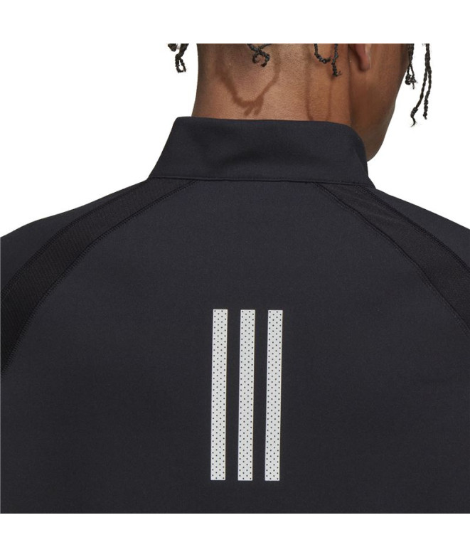 Sweatshirt adidas Fast 1/2 Zip Man BK