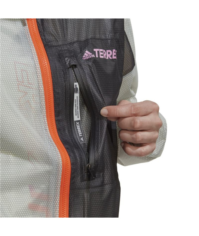 Chaqueta adidas Agr Rain JW Mujer Grey