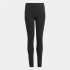 Fato de treino adidas Fleece Girl Preto