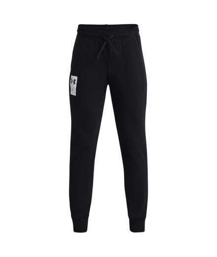 JOGGER UNDER ARMOUR MUJER RIVAL TERRY NEGRO