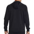 Casaco Under Armour Homem Casaco com capuz Fleece FZ Preto