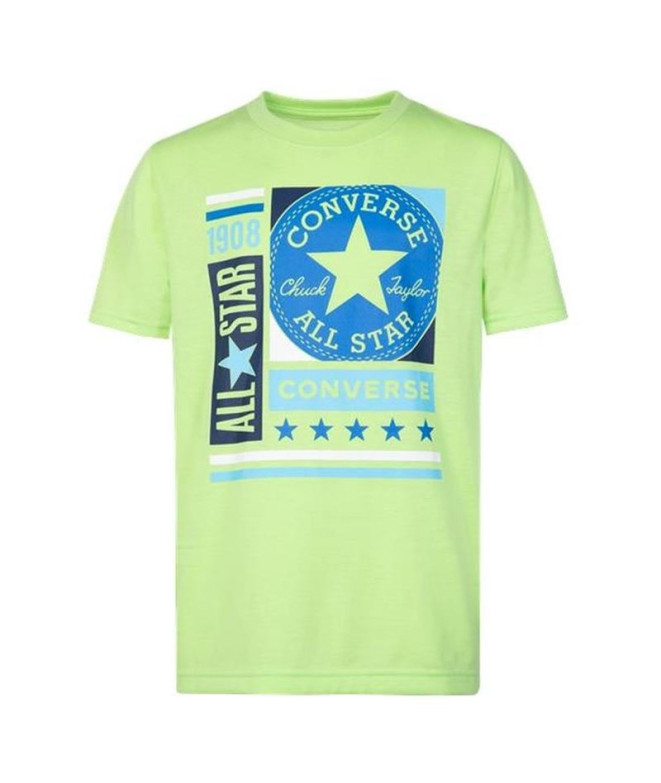 Camiseta Converse Renew GFX Infantil Green