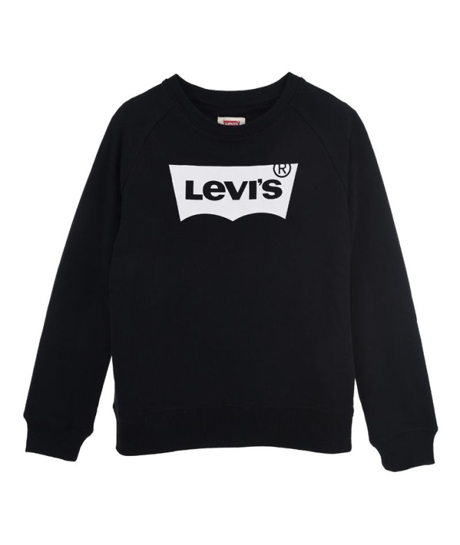 Levi's BATWING CREWNECK Sweat-shirt fille Noir