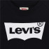 Levi's BATWING CREWNECK Sweatshirt para rapariga Preto