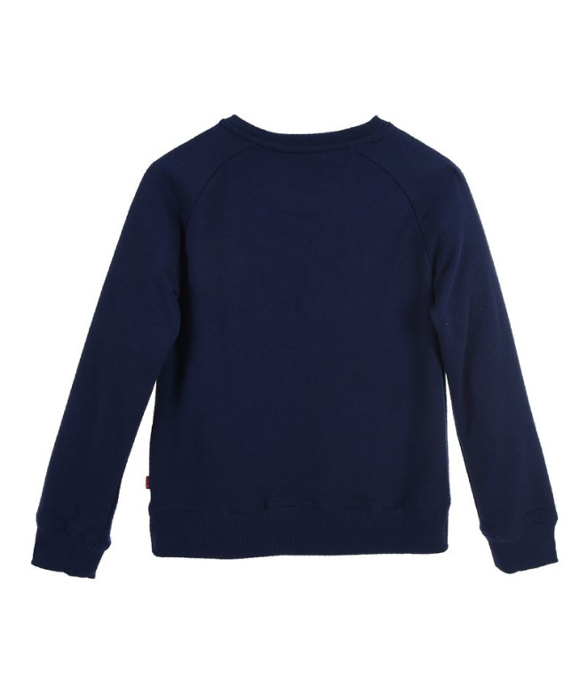 Levi's BATWING CREWNECK Sweatshirt fille Bleu