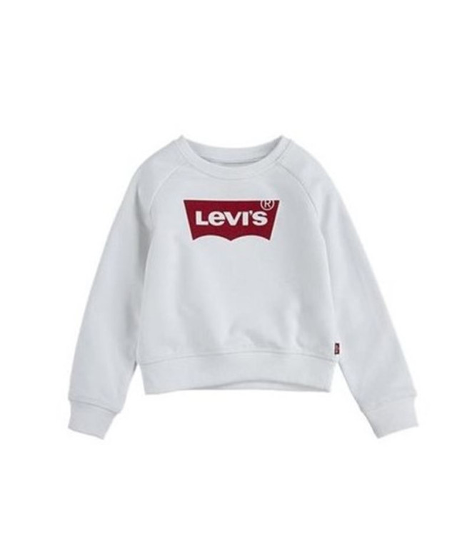 Sweatshirt Levi's KEY ITEM LOGO CREW Kids Rouge