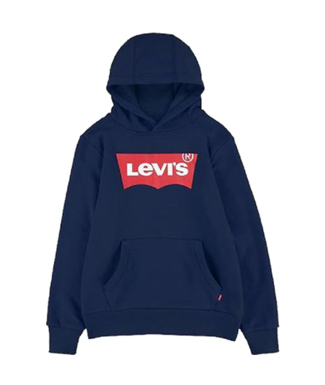 Moletom Levi´s LVB-BATWING SCREENPRINT HOODIE Infantil Azul