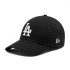 Boné New Era LA Dodgers Essential Black 39THIRTY Stretch Fit
