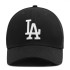 Boné New Era LA Dodgers Essential Black 39THIRTY Stretch Fit