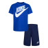 Conjunto Nike Kids Daze Recycled Set Blue Niño