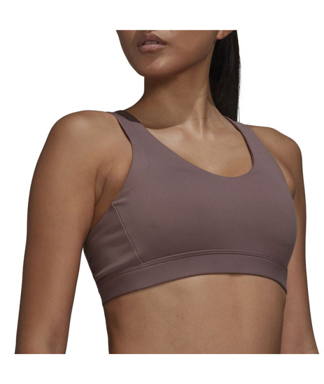 Sutiã esportivo adidas Mulher Coreflow Luxe Purple