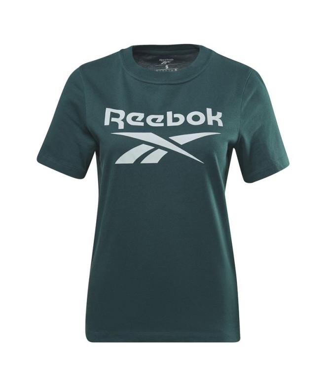 Camiseta Reebok Identity Mujer Green