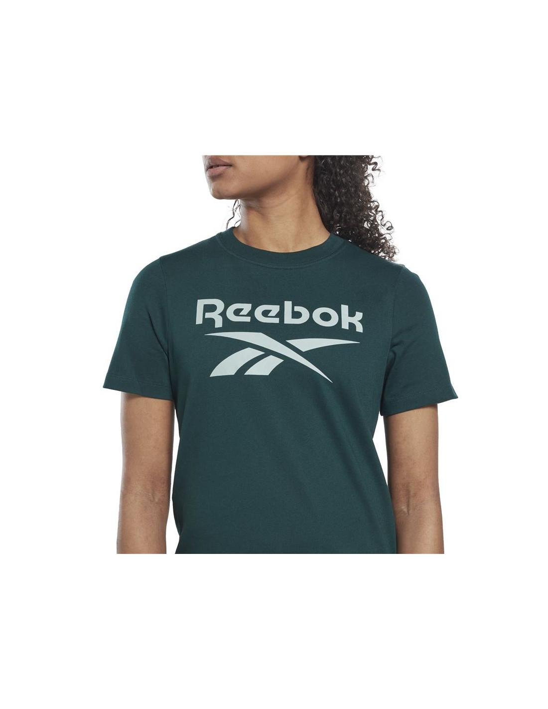 T shirt Reebok Identity Women Verde