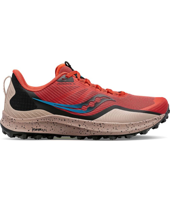 Chaussures Saucony Peregrine 12 Hommes Rouge