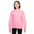Moletom Nike Menina Roupa desportiva Club Fleece PK