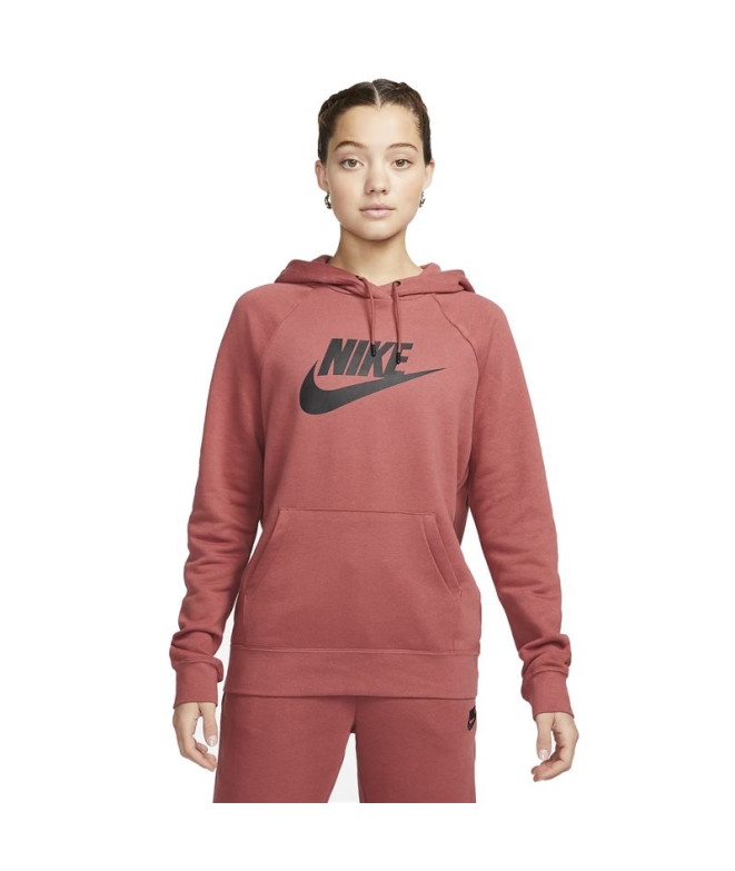 Sweatshirt Nike Essential Canyon Rust para mulher