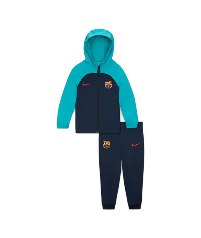 Fato de treino Nike FC Barcelona Strike Azul bebé