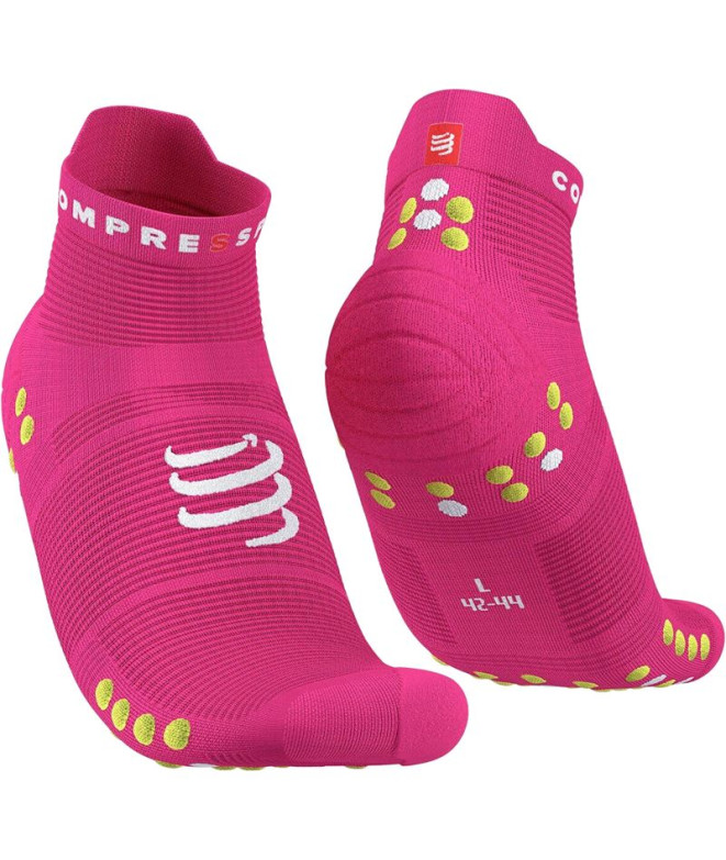 Calcetines de Running Compressports Pro Racing Socks V4.0 Pink