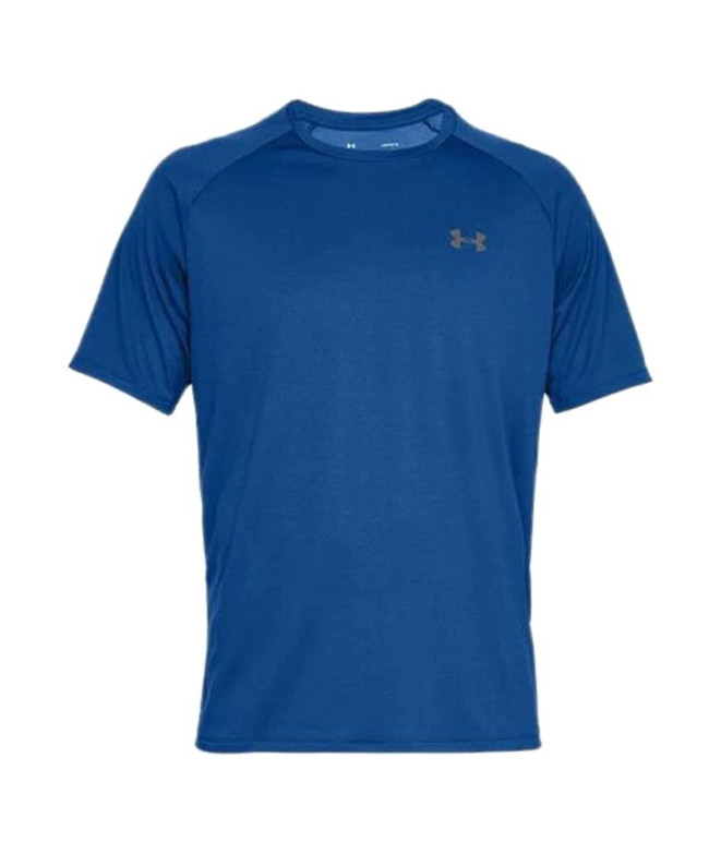 Camiseta Under Armour Homem Azul Tech 2.0