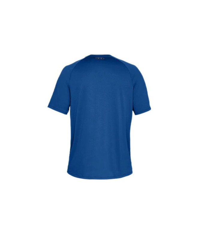 Camiseta Under Armour Homem Azul Tech 2.0