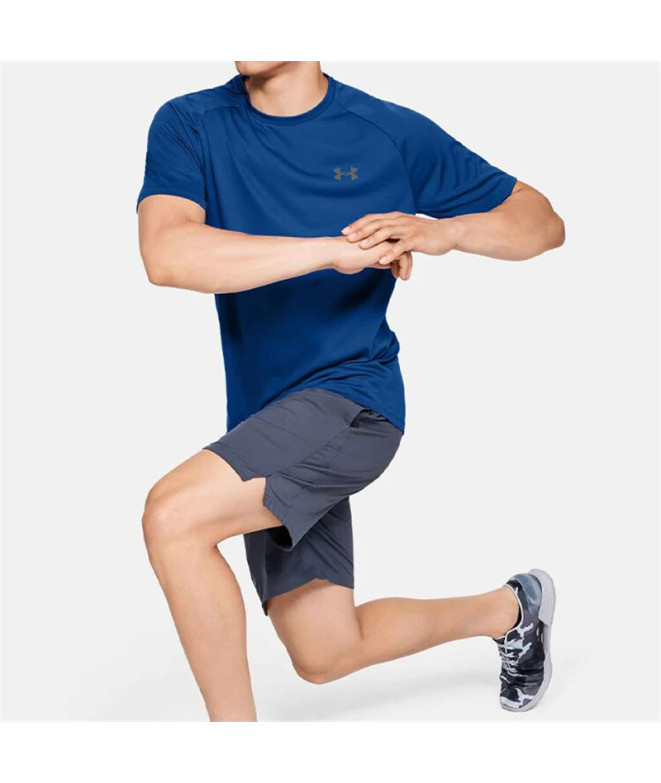 T-shirt Under Armour Homme Tech 2.0 Bleu