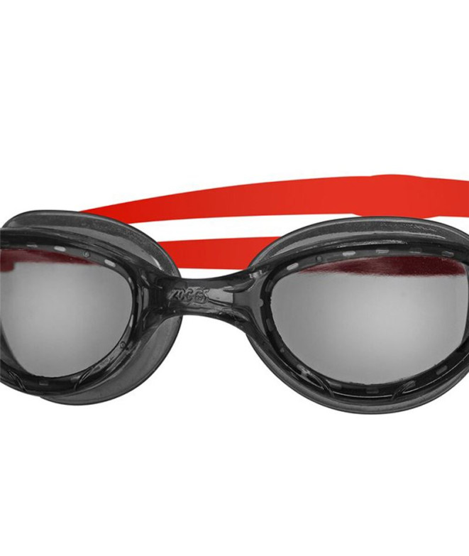 Óculos de natação Zoggs Phantom 2.0 Preto Vermelho