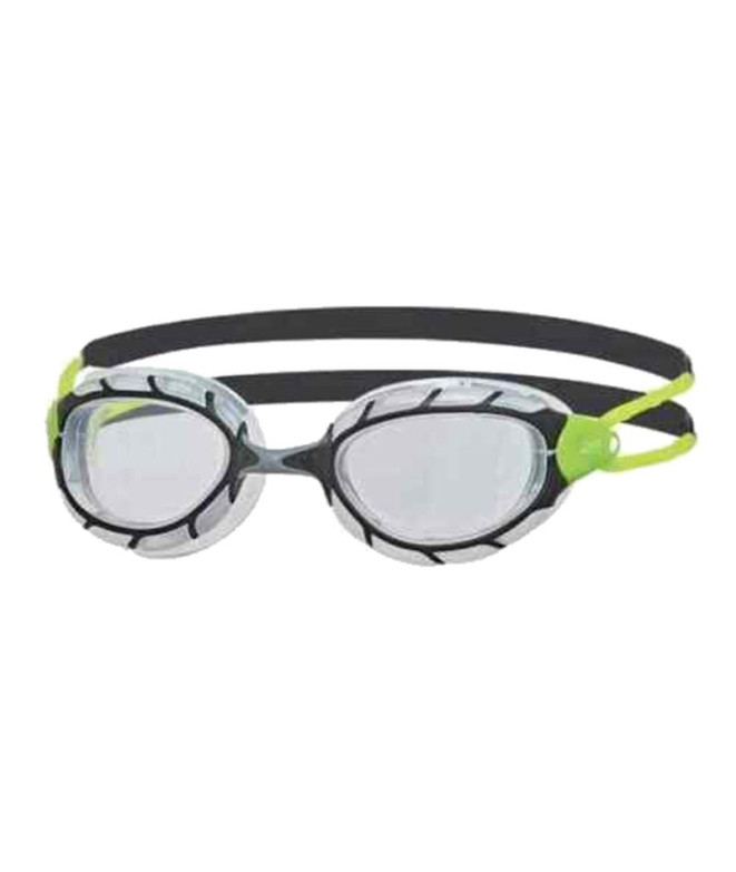 Gafas de natación Zoggs Predator Black/Green
