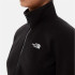 Casaco The North Face 100 GLACIER FZ Mulher Black