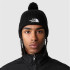 Gorro con Pompón The North Face Logo Box BK
