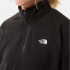Forro The North Face 100 GLACIER 1/4 ZIP Feminino Preto