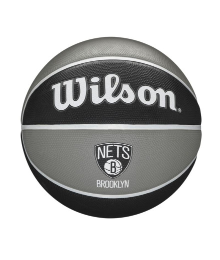 Balle de Basket-ball Wilson NBA TEAM TRIBUTE BRO NETS Noir
