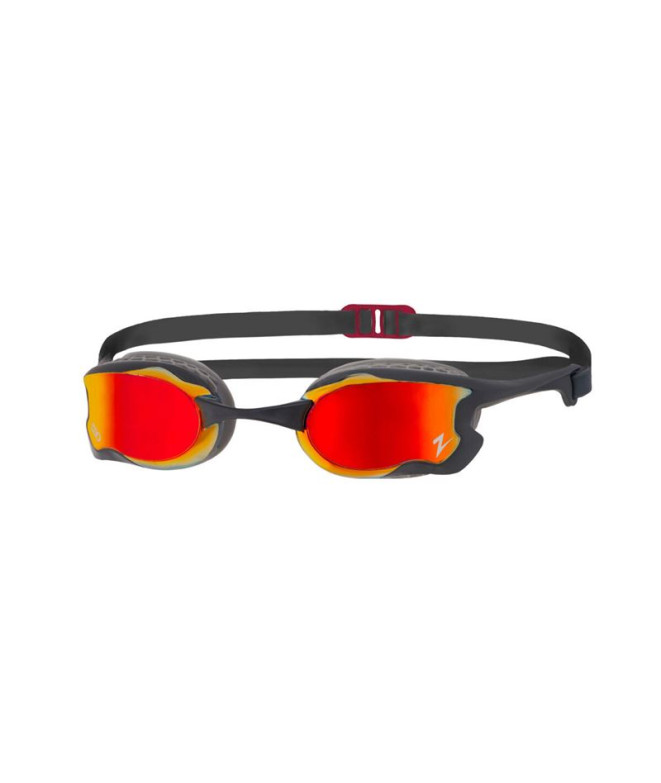 Lunettes de natation Zoggs Raptor HCB Mirror Grey/Blck