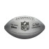 Bola Mini defutebol americano Wilson DUKE METALLIC EDITION Prata