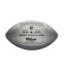 Bola Mini defutebol americano Wilson DUKE METALLIC EDITION Prata