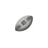 Balle Mini defootball americano Wilson DUKE METALLIC EDITION Argent