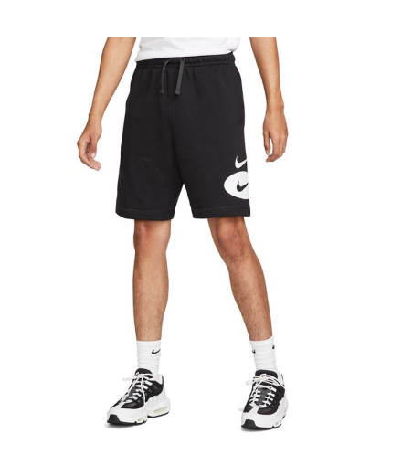 Pantalones largos negros Nike Sportswear Repeat Hombre