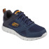Zapatillas Skechers Track - Syntac Hombre Navy Leather/ Mesh/Trim