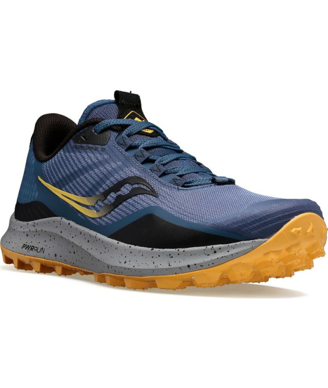 Sapatilhas Saucony Peregrine 12 Mulher Azul