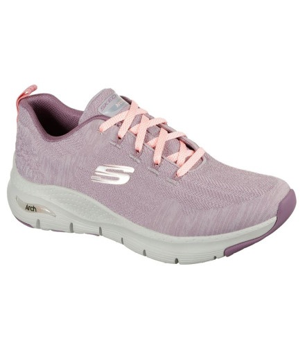 Chaussures Skechers Arch Fit - Comfy Wav Femme Mauve...