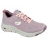 Chaussures Skechers Arch Fit - Comfy Wav Femme Mauve Mesh/Pink & Blue Trim