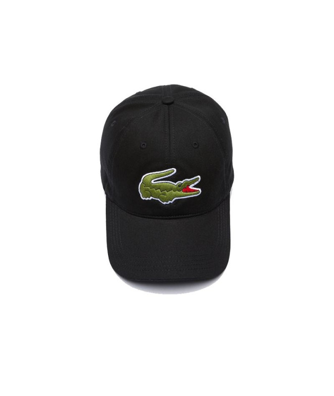 Gorra Lacoste Ovesized Negro