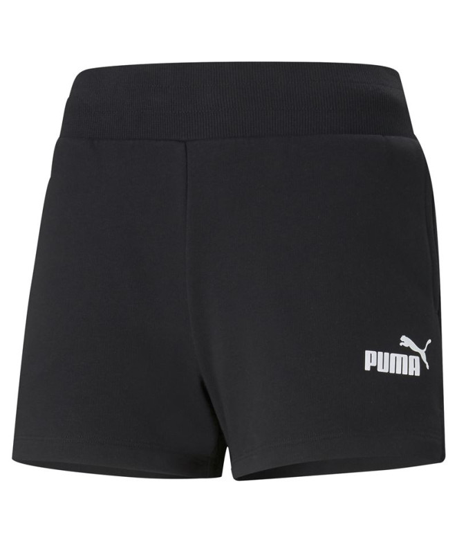 Pantalons Femme Puma Ess 4" Sweat S Noir