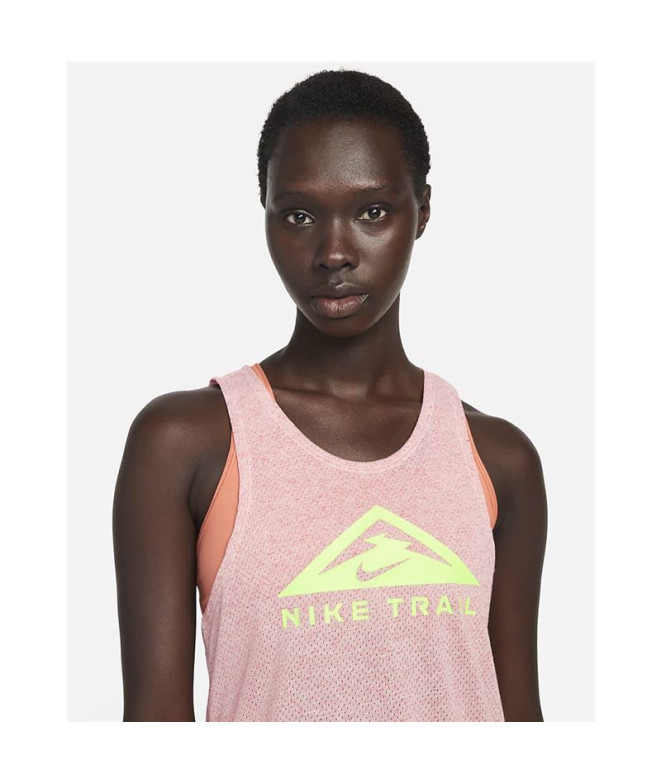 T-shirt Nike Femme sans manches Dri-Fint Rose