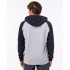 Sudadera Rip Curl Embroid Hooded Zip Thru Hombre Grey