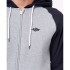 Sudadera Rip Curl Embroid Hooded Zip Thru Hombre Grey