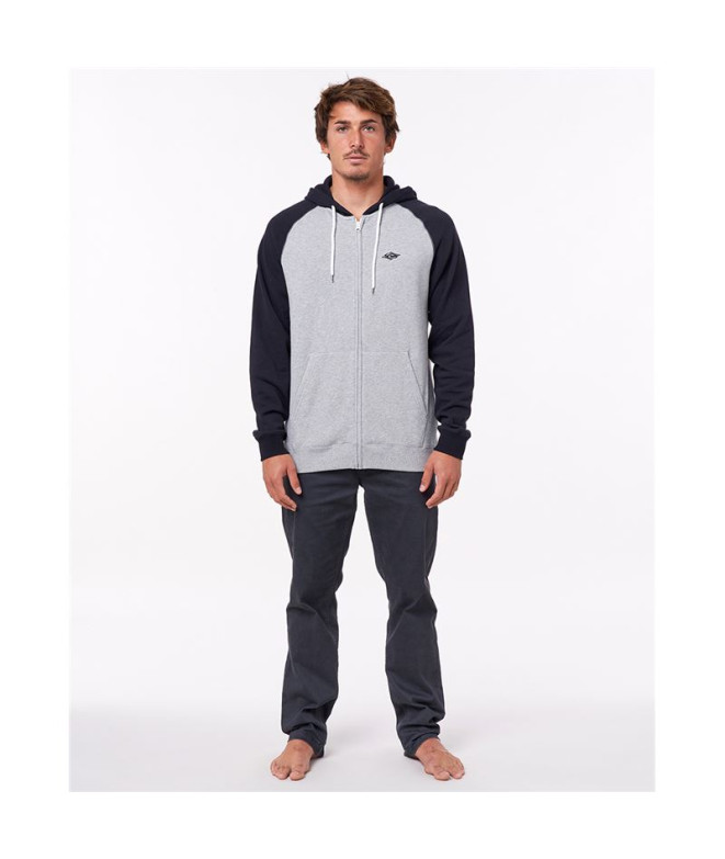 Sudadera Rip Curl Embroid Hooded Zip Thru...