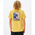 T-shirt Rip Curl Rays e Hazed Tee Man Amarelo
