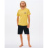 T-shirt Rip Curl Rays e Hazed Tee Man Amarelo